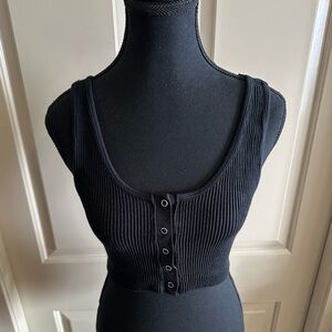 Aerie Seamless Snap Front Longline Bralette